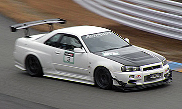 R34 スカイライン GT-R 開発車両